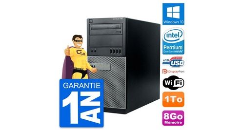 Pc tour dell optiplex 790 mt intel g630 ram 8go disque dur 1to windows 10 wifi État correct - N/A reconditionné disponible sur Fnac