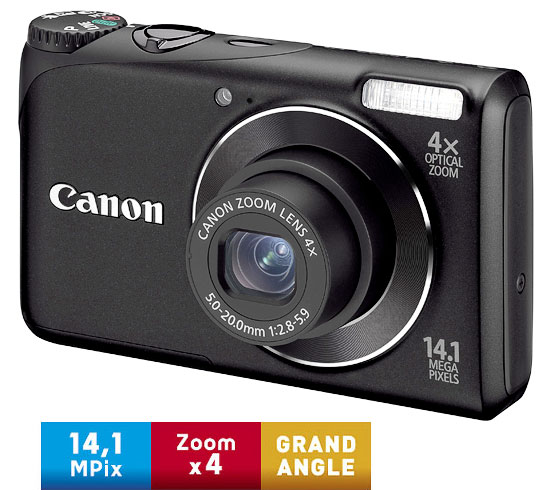 Canon PowerShot A2200 Noir - État correct Canon sur Fnac
