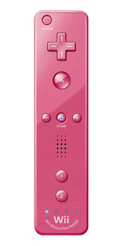 Manette Wiimote Plus rose - Manette Wii rose Nintendo État correct - Nintendo reconditionné disponible sur Fnac