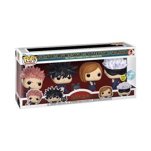 Acheter POP Animation: Jujutsu Kaisen S1 4PK État correct - 119,20 € POP Animation: Jujutsu Kaisen S1 4PK État correct - Funko reconditionné disponible sur Fnac