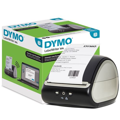 Acheter Imprimante d'étiquettes Dymo LabelWriter 5XL Noir et Gris État correct - 160,99 € Imprimante d'étiquettes Dymo LabelWriter 5XL Noir et Gris État correct - Dymo reconditionné disponible sur Fnac