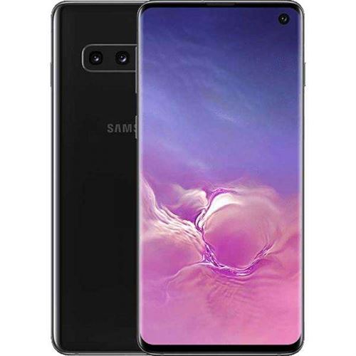 Samsung Galaxy S10 - 4G smartphone - double SIM - RAM 8 Go / Mémoire interne 128 Go - microSD slot - écran OEL - 6.1"" - 3040 x 1440 pixels - 3 x caméras arrière 12 MP, 12 MP, 16 MP - front camera 10 MP - noir prisme État correct - Samsung reconditionné disponible sur Fnac