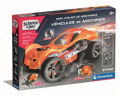 Jeu de sciences et d'expérience Clementoni Véhicules et machines  - Clementoni reconditionné disponible sur Fnac