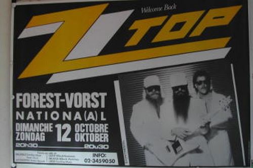 ZZ top - 70x100 cm - AFFICHE / POSTER État correct - N/A reconditionné disponible sur Fnac