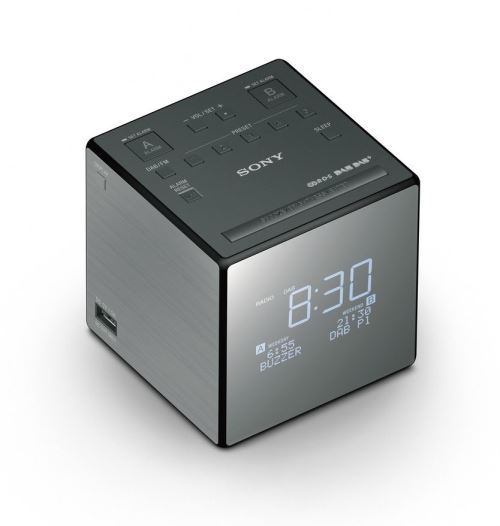 Radio-réveil FM et DAB+ Sony XDR-C1DBP Noir État correct - Sony reconditionné disponible sur Fnac