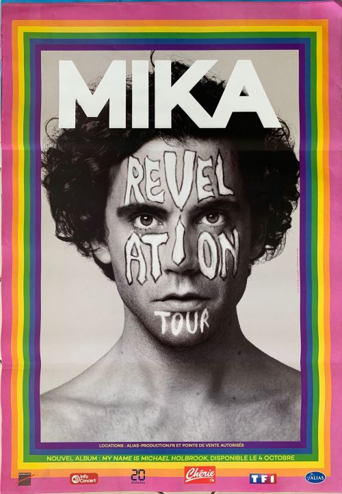MIKA - Tour 2019 - REVELATION Tour - AFFICHE État correct - N/A reconditionné disponible sur Fnac