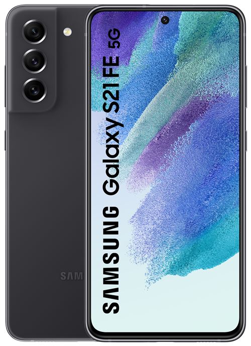 Acheter Samsung Galaxy S21 FE 5G - 5G smartphone - double SIM - RAM 8 Go / Mémoire interne 256 Go - écran OEL - 6.4"" - 2340 x 1080 pixels (120 Hz) - 3 x caméras arrière 12 MP, 12 MP, 8 MP - front camera 32 MP - graphite État correct - 234,33 € Samsung Galaxy S21 FE 5G - 5G smartphone - double SIM - RAM 8 Go / Mémoire interne 256 Go - écran OEL - 6.4"" - 2340 x 1080 pixels (120 Hz) - 3 x caméras arrière 12 MP, 12 MP, 8 MP - front camera 32 MP - graphite État correct - Samsung reconditionné disponible sur Fnac