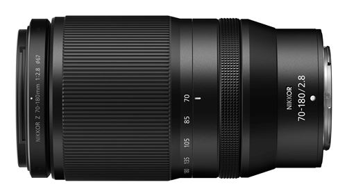 Objectif hybride Nikon Nikkor Z 70-180mm f/2.8 noir État correct - Nikon reconditionné disponible sur Fnac