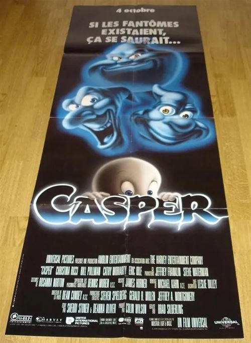 Affiche de Cinéma Originale - Casper - 1996 - préventive - 60x160cm État correct - N/A reconditionné disponible sur Fnac