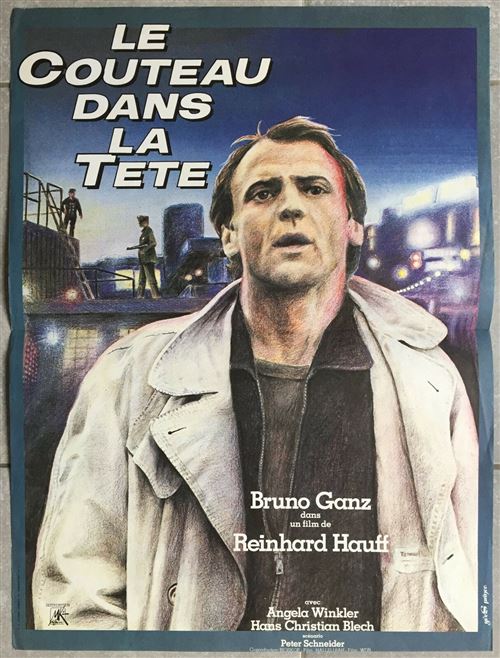 Le Couteau dans la tête - 1978 - Bruno Ganz - 40x60cm - Affiche État correct - N/A reconditionné disponible sur Fnac