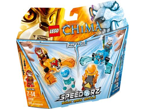 LEGO® Chima™ 70156 Starter Set Laval vs Sir Fangar État correct - Lego reconditionné disponible sur Fnac