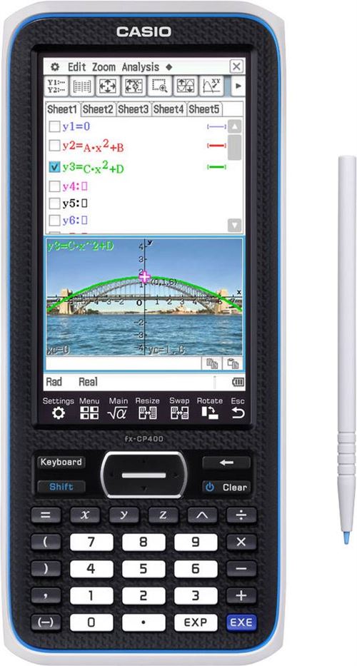 Calculatrice Casio Fx CP400+E État correct - Casio reconditionné disponible sur Fnac