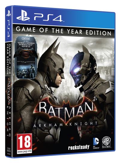Batman Arkham Knight Game of the Year Edition PS4 État correct - Warner Bros. Entertainment France reconditionné disponible sur Fnac