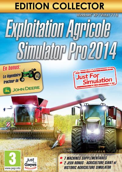 Agriculture Simulator 2014 Pro Edition Collector PC État correct - Just for Games reconditionné disponible sur Fnac