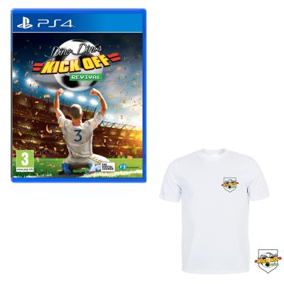 Dino Dini's Kick Off Revival PS4 + T-shirt État correct - Avanquest reconditionné disponible sur Fnac