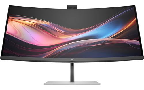 HP 734pm - Series 7 Pro - écran LED - incurvé - 34"" - 3440 x 1440 WQHD @ 120 Hz - IPS Black - 400 cd/m² - 2000:1 - DisplayHDR 400 - 5 ms - Thunderbolt 4, HDMI, DisplayPort, USB-C - haut-parleurs - noir, argent - Smart Buy État correct - Hewlett-Packard reconditionné disponible sur Fnac
