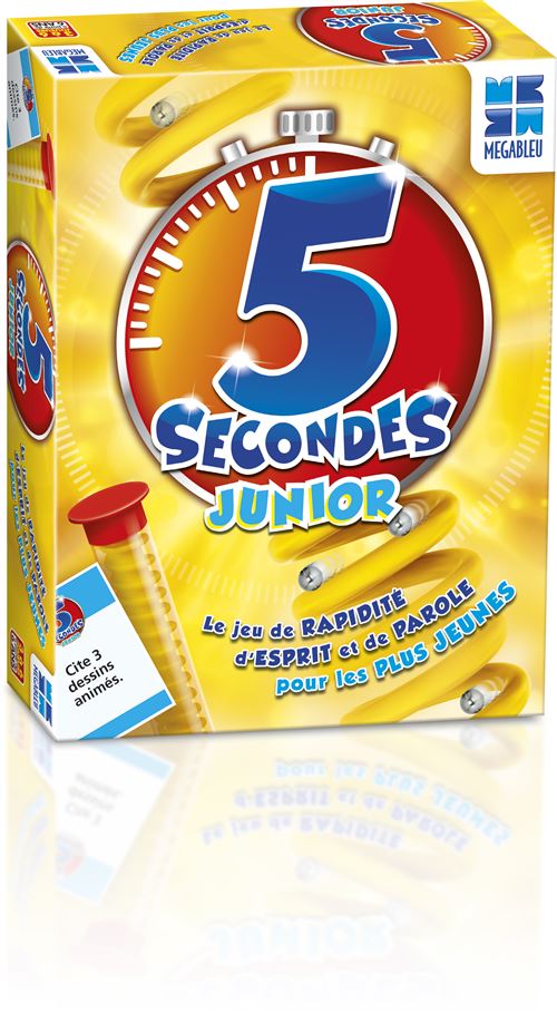 Jeu de culture générale Megableu 5 Secondes Junior État correct - Megableu reconditionné disponible sur Fnac