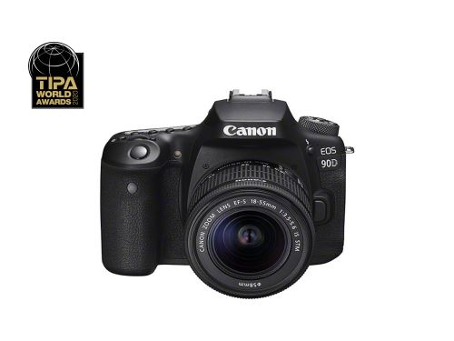 Appareil photo reflex Canon EOS 90D + objectif EF-S 18-55 mm f/3.5-5.6 IS STM - État correct Canon sur Fnac