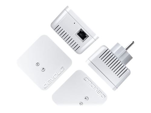 devolo dLAN 550 WiFi - Adaptateur CPL HomePlug AV (HPAV), IEEE 1901 2,4 Ghz - Branchement mural État correct - Devolo reconditionné disponible sur Fnac