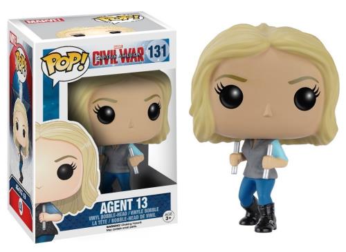 Figurine Funko Pop Marvel Civil War Agent 13 10 cm État correct - Funko reconditionné disponible sur Fnac