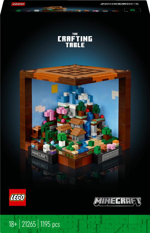 LEGO® Minecraft 21265 L’établi État correct - LEGO Minecraft reconditionné disponible sur Fnac