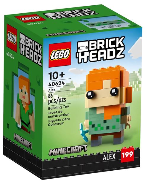 LEGO® Brickheadz™ 40624 Minecraft™ Alex État correct - N/A reconditionné disponible sur Fnac