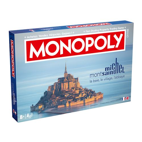 Jeu classique Winning Moves Monopoly Mont Saint-Michel État correct - Winning Moves reconditionné disponible sur Fnac