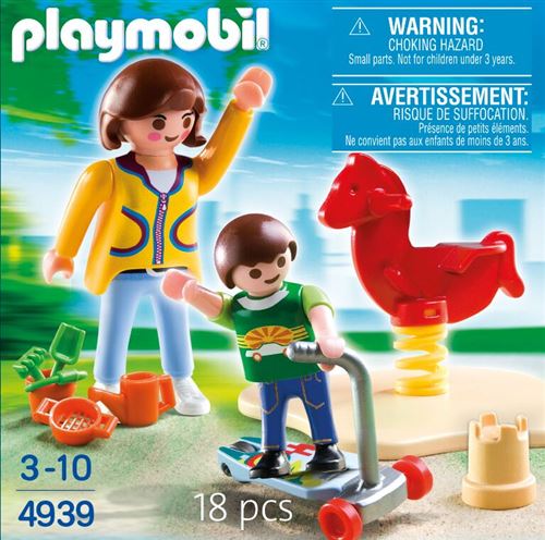 Playmobil Œuf de Pâques 4939 Maman avec enfant et aire de jeux État correct - Playmobil reconditionné disponible sur Fnac