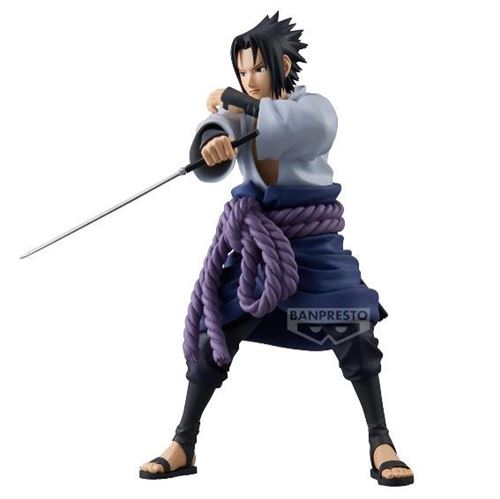 Figurine Banpresto Naruto Shippuden Grandista Uchiha Sasuke État correct - Banpresto reconditionné disponible sur Fnac