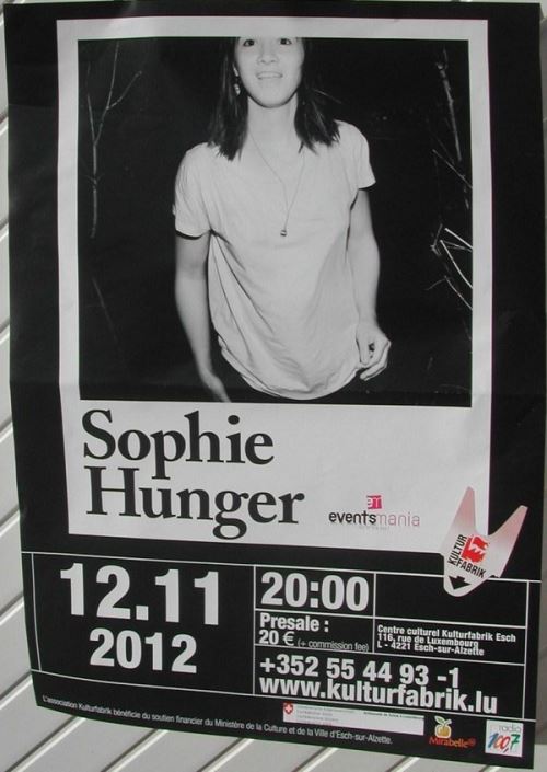 Sophie Hunger - 60x86 cm - AFFICHE / POSTER État correct - N/A reconditionné disponible sur Fnac