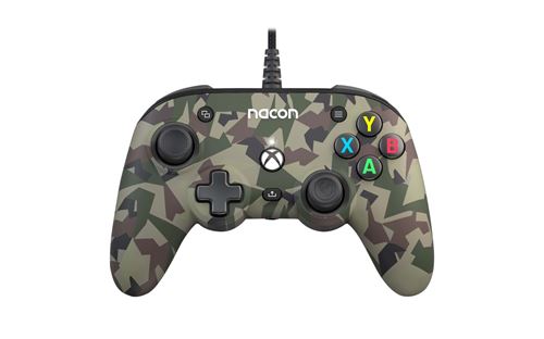 Manette filaire Nacon Pro Compact Camo Forest pour Xbox et PC État correct - Nacon reconditionné disponible sur Fnac