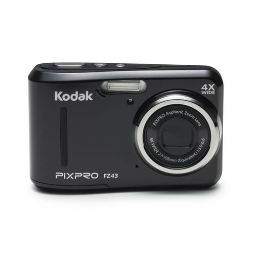 Acheter KODAK - FZ43-BK - Appareil photo compact - Noir État correct - 119,95 € KODAK - FZ43-BK - Appareil photo compact - Noir État correct - Kodak reconditionné disponible sur Fnac