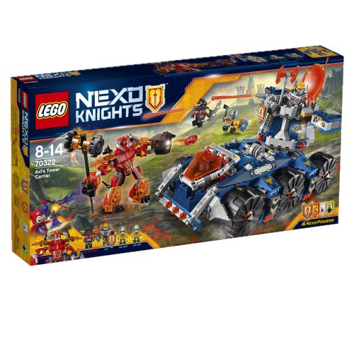 Acheter LEGO® Nexoknights 70322 Le Transporteur de la Tour d'Axl État correct - 146,55 € LEGO® Nexoknights 70322 Le Transporteur de la Tour d'Axl État correct - Lego reconditionné disponible sur Fnac