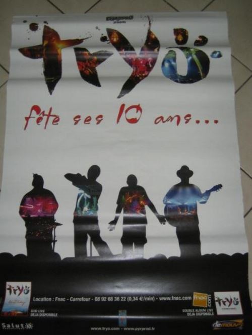 TRYO - 80x120 cm - AFFICHE / POSTER État correct - N/A reconditionné disponible sur Fnac