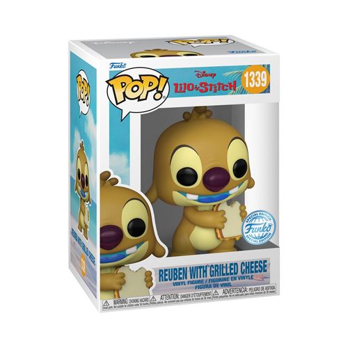 Acheter Figurine Funko Pop Disney Lilo and Stitch Reuben with Grilled Cheese État correct - 139,07 € Figurine Funko Pop Disney Lilo and Stitch Reuben with Grilled Cheese État correct - Funko reconditionné disponible sur Fnac