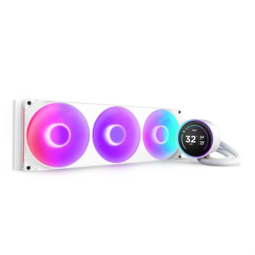 Acheter Kit Watercooling CPU NZXT Kraken Elite 420 V2 RGB blanc État correct - 241,99 € Kit Watercooling CPU NZXT Kraken Elite 420 V2 RGB blanc État correct - NZXT reconditionné disponible sur Fnac