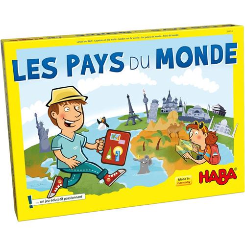 Acheter Jeu de société Haba Les Pays du monde État correct - 115,08 € Jeu de société Haba Les Pays du monde État correct - Haba reconditionné disponible sur Fnac