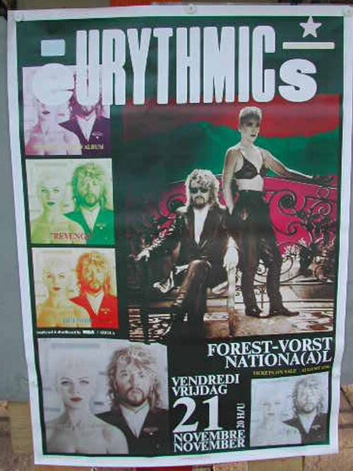 Eurythmics - 70x100 cm - AFFICHE / POSTER État correct - N/A reconditionné disponible sur Fnac