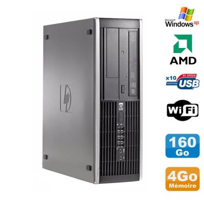 Acheter Pc hp compaq 6005 pro sff amd 3ghz 4go ddr3 160go sata graveur wifi windows xp État correct - 159,00 € Pc hp compaq 6005 pro sff amd 3ghz 4go ddr3 160go sata graveur wifi windows xp État correct - Hewlett-Packard reconditionné disponible sur Fnac