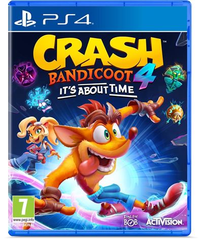 Crash Bandicoot 4: It’s About Time! PS4 État correct - Koch Media reconditionné disponible sur Fnac