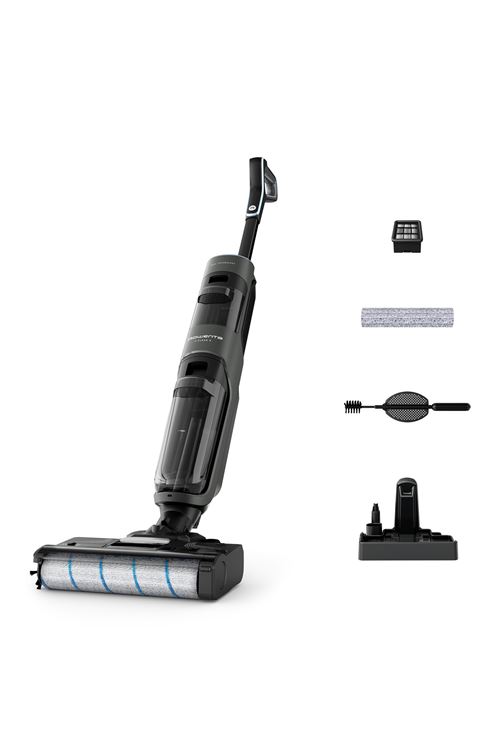 Aspirateur Laveur Rowenta sans fil X-Clean 4 GZ5035WO Noir État correct - Rowenta reconditionné disponible sur Fnac