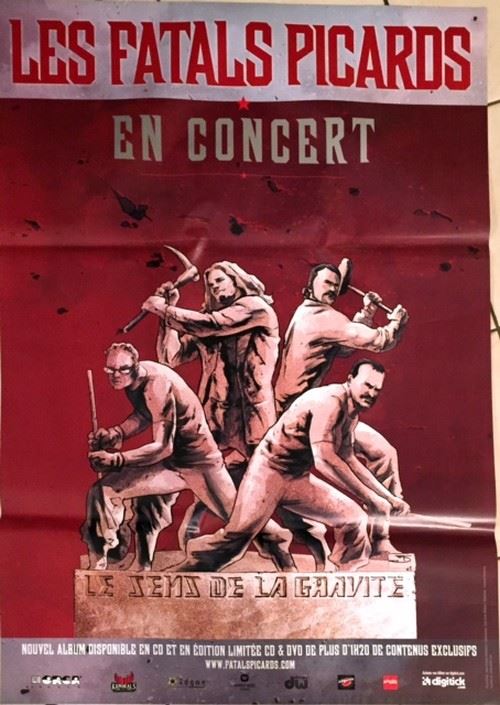 Les Fatals Picards - 70x100 cm - AFFICHE / POSTER État correct - N/A reconditionné disponible sur Fnac