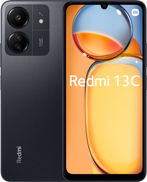 Acheter Xiaomi Redmi 13C - 4G smartphone - double SIM - RAM 4 Go / Mémoire interne 128 Go - microSD slot - Écran LCD - 6.74"" - 1600 x 720 pixels (90 Hz) - 3 x caméras arrière 50 MP, 2 MP - front camera 8 MP - noir minuit État correct - 126,19 € Xiaomi Redmi 13C - 4G smartphone - double SIM - RAM 4 Go / Mémoire interne 128 Go - microSD slot - Écran LCD - 6.74"" - 1600 x 720 pixels (90 Hz) - 3 x caméras arrière 50 MP, 2 MP - front camera 8 MP - noir minuit État correct - Xiaomi reconditionné disponible sur Fnac