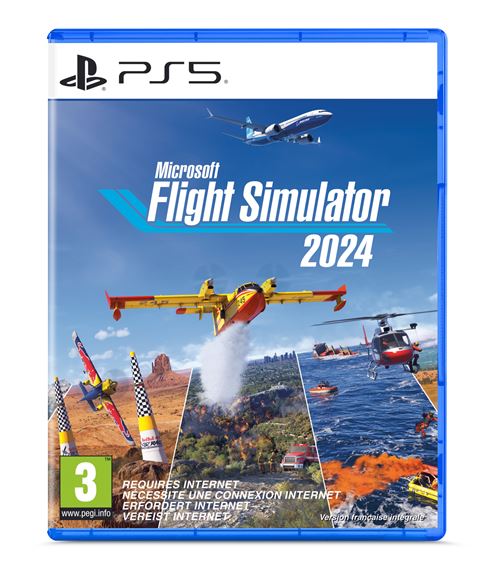 Microsoft Flight Simulator 2024 PS5 État correct - Microsoft reconditionné disponible sur Fnac