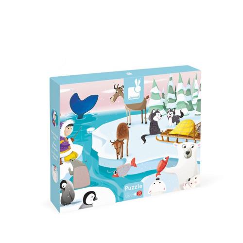 Puzzle tactile Janod La vie sur la banquise 20 pièces État correct - Janod reconditionné disponible sur Fnac