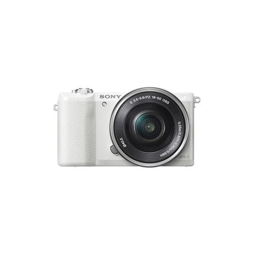 Sony a5100 ILCE-5100L - Appareil photo numérique - sans miroir - 24.3 MP - APS-C - 3x zoom optique objectif 16-50 mm - Wi-Fi, NFC - blanc État correct - Sony reconditionné disponible sur Fnac