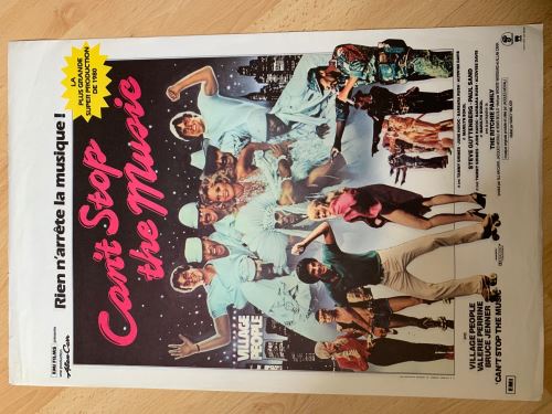 Can't Stop the Music - 1980 - Village Peaople - AFFICHE État correct - N/A reconditionné disponible sur Fnac