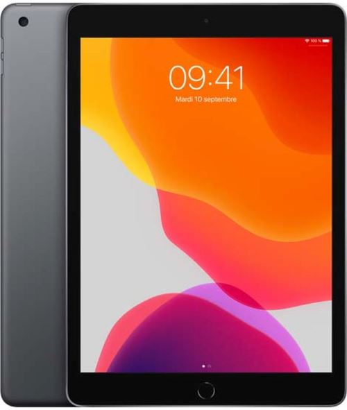 iPad 10,2"" 32 Go Wi-Fi Gris sidéral 7ème génération 2019 État correct - Apple reconditionné disponible sur Fnac