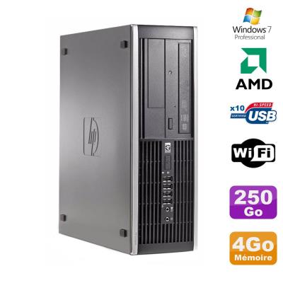 Acheter Pc hp compaq 6005 pro sff amd 3ghz 4go ddr3 250go sata graveur wifi win 7 pro État correct - 161,00 € Pc hp compaq 6005 pro sff amd 3ghz 4go ddr3 250go sata graveur wifi win 7 pro État correct - Hewlett-Packard reconditionné disponible sur Fnac