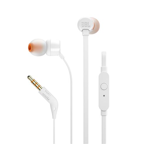 Acheter Ecouteurs JBL T110 Blanc État correct - 28,24 € Ecouteurs JBL T110 Blanc État correct - JBL reconditionné disponible sur Fnac
